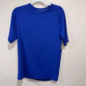 George Blue Rash guard size small